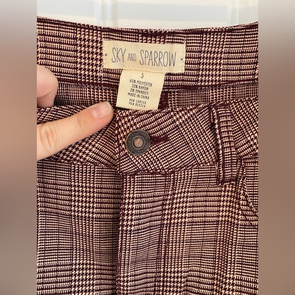 TILLY’S - Sky & Sparrow 90’s inspired distressed grunge plaid mini skirt - Picture 6 of 6